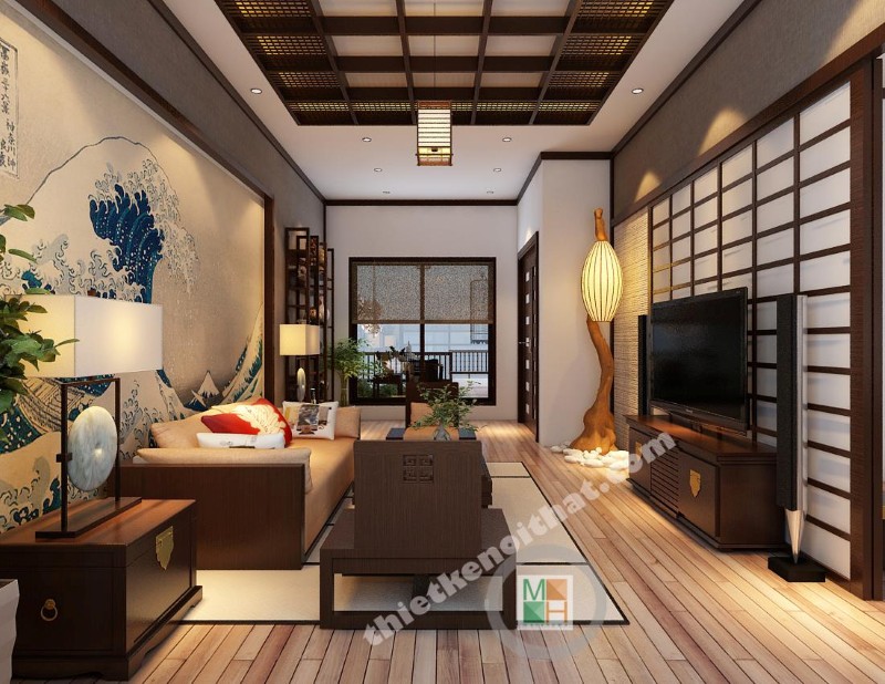 Thiết kế nội thất nhà theo phong cách Nhật Bản xu hướng thiết kế mới nhất